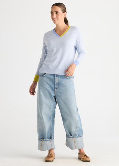 Zaket & Plover - V Accent Top
