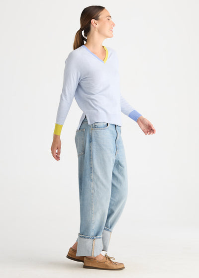Zaket & Plover - V Accent Top