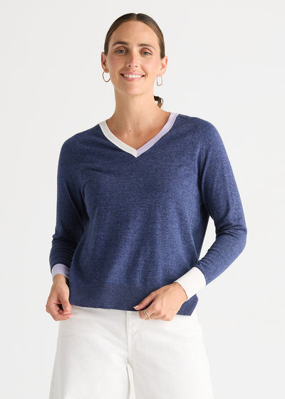 Zaket & Plover - V Accent Top