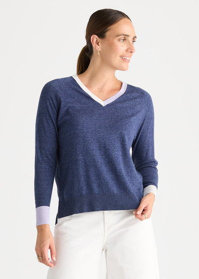 Zaket & Plover - V Accent Top