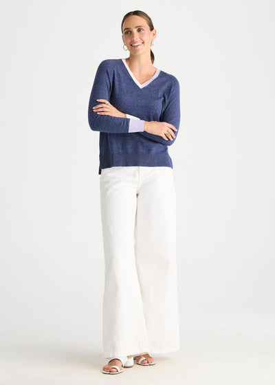 Zaket & Plover - V Accent Top