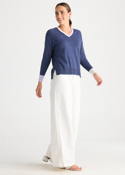 Zaket & Plover - V Accent Top