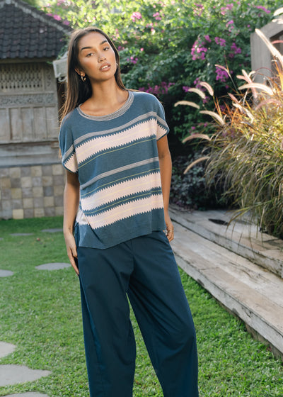 Zaket & Plover - Zig Detail Top