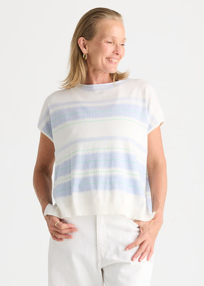 Zaket & Plover - Zig Detail Top