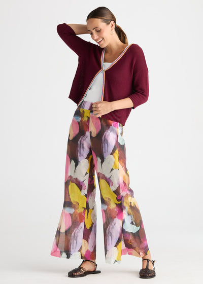 Zaket & Plover - Crochet Trim Cardi