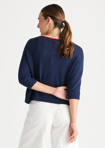 Zaket & Plover - Crochet Trim Cardi