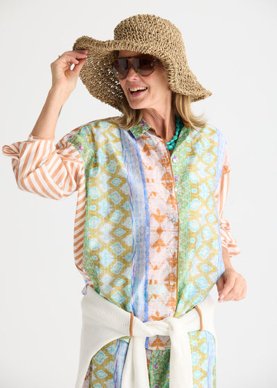 Zaket & Plover - Pattern Clash Shirt