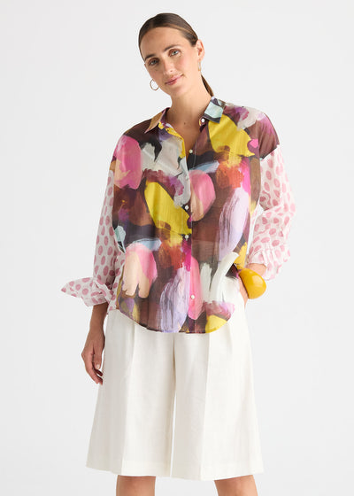 Zaket & Plover - Pattern Clash Shirt