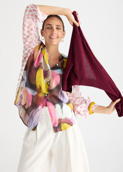 Zaket & Plover - Pattern Clash Shirt