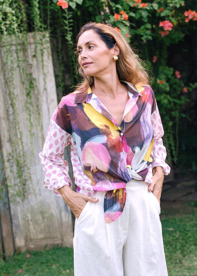 Zaket & Plover - Pattern Clash Shirt