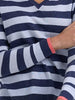 Zaket & Plover - Essential Stripe V - ZP7701 Denim