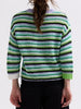 Zaket & Plover - Chunky Stripe Jumper - ZP7720 Lilac