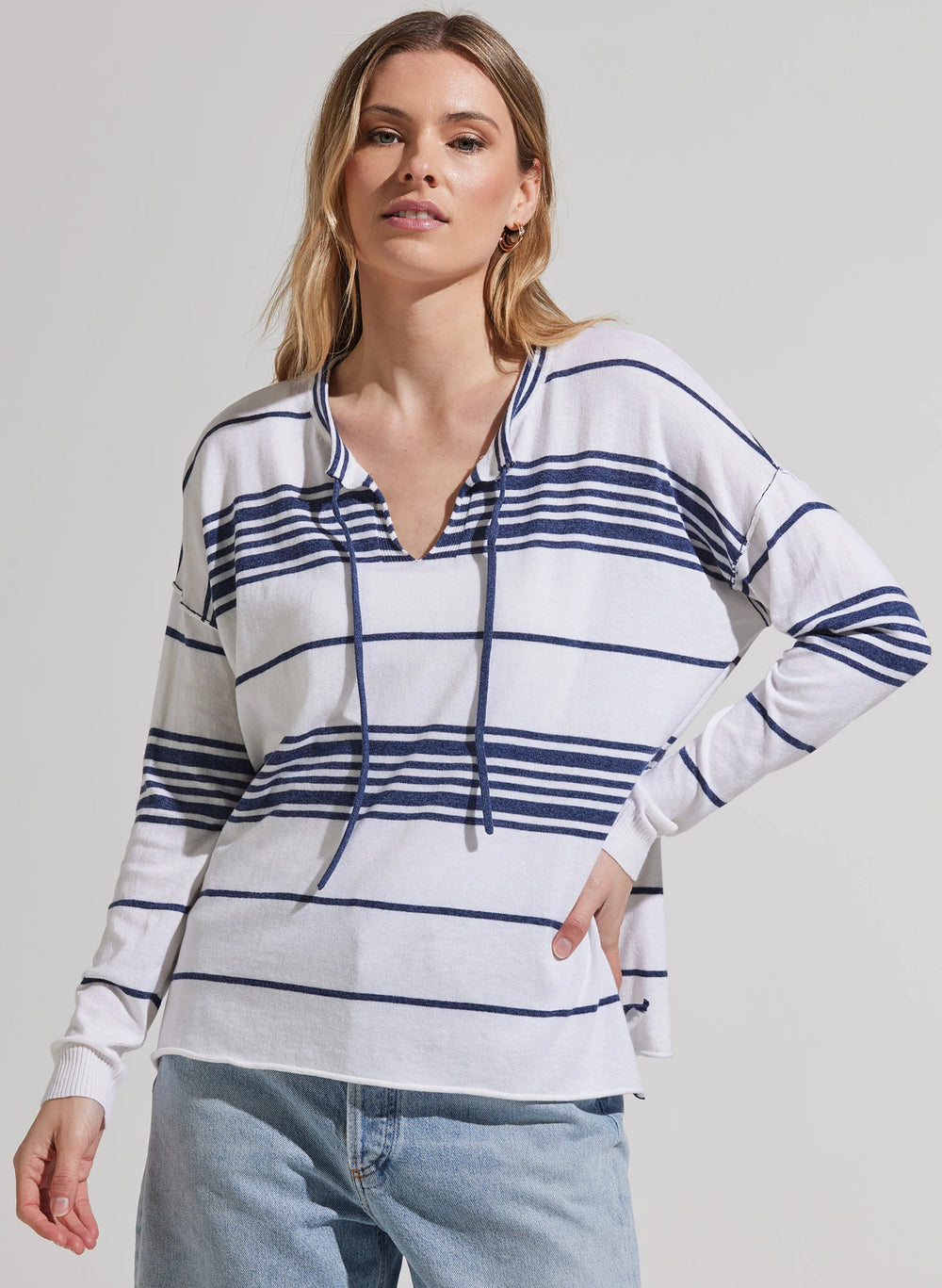Zaket & Plover - Beach Bum Jumper - ZP7702 White