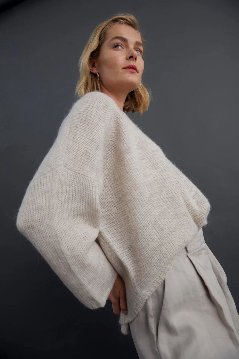 Elk the Label - Agna Sweater - Ecru