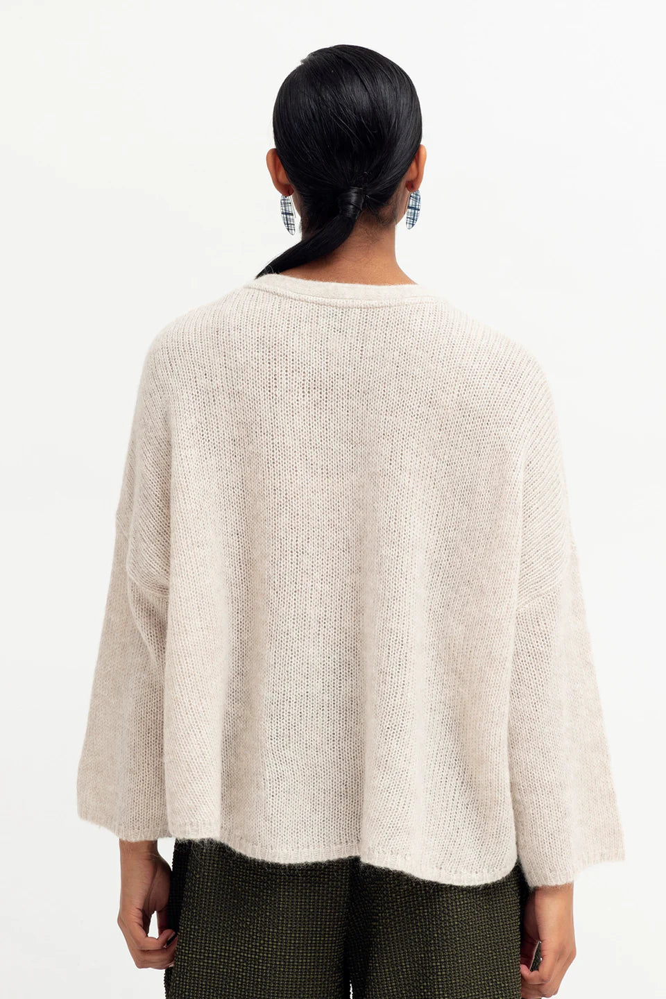 Elk the Label - Agna Sweater - Ecru