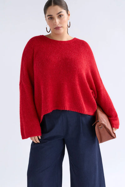 Elk - Agna Sweater - Flame Red