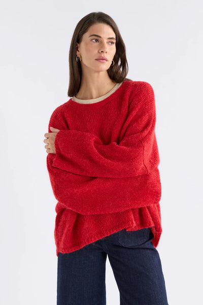 Elk - Agna Sweater - Flame Red