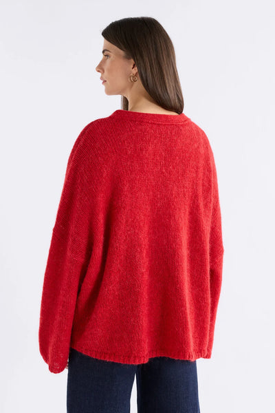 Elk - Agna Sweater - Flame Red