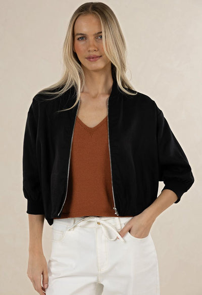 Humidity - Arden Bomber Jacket - Black