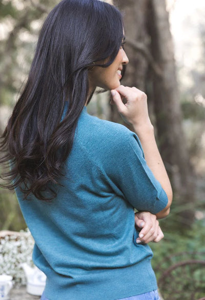 Humidity - Aurora Top - Turquoise - HW26307