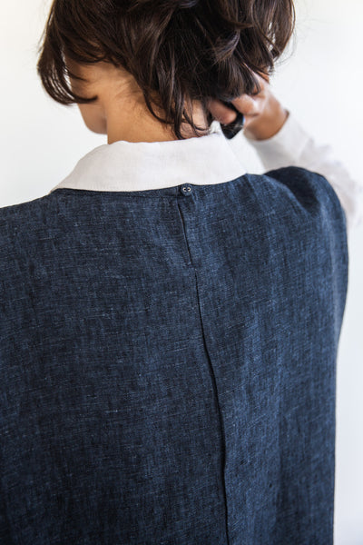 Eva's Sunday - Aurora Top - Navy - EST335-NAVY