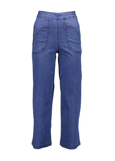 Olga De Polga - Peggy Ligera Pants Light Wash In Summer Denim