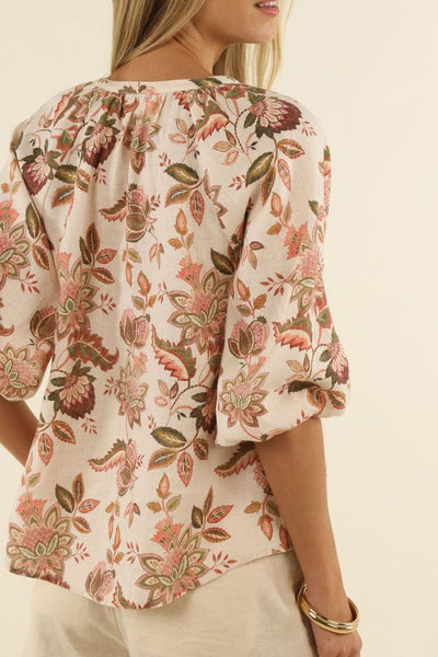 Humidity - Bohemian Rose Blouse