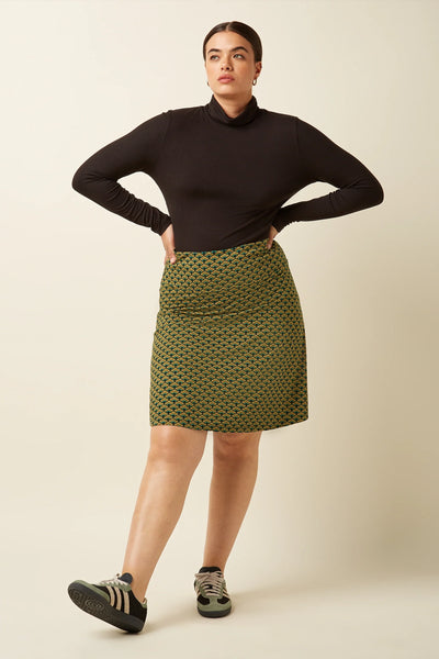 King Louie - Border Skirt - Frio - Spruced Green - 10165-358