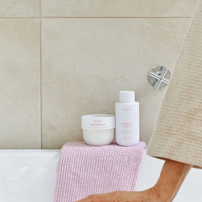 Huxter - Bubble Bath - White Florals French Pear