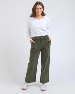 Elm - Cassie Cord Pant - Clover - 8138200.Clov
