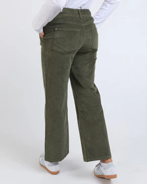 Elm - Cassie Cord Pant - Clover - 8138200.Clov