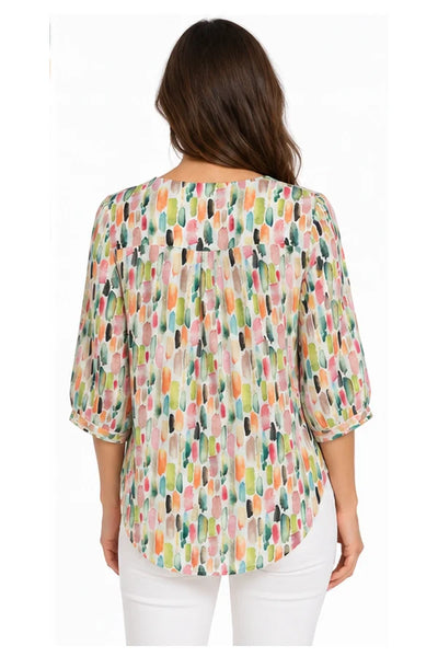 JJ Sisters - Abstract Print Shirt