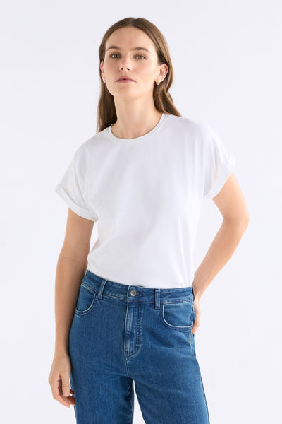 Elk - Cille T Shirt - White