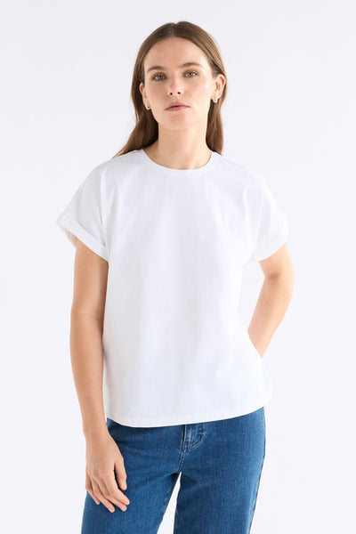 Elk - Cille T Shirt - White