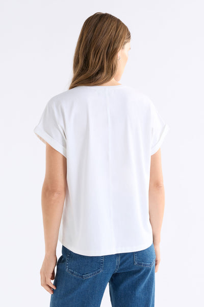 Elk - Cille T Shirt - White