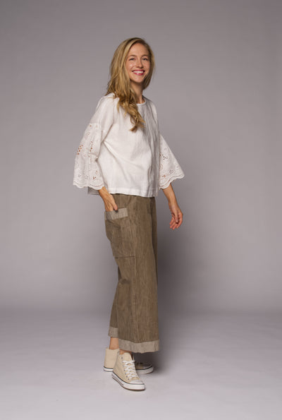 Muse - Alira Brown Denim Pants
