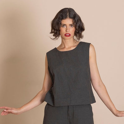 Megan Salmon - Dallas Sun Shell - Dark Green