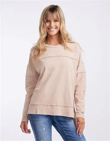 Foxwood  - Jayne Throw On top - Oat - 55X0108OAT