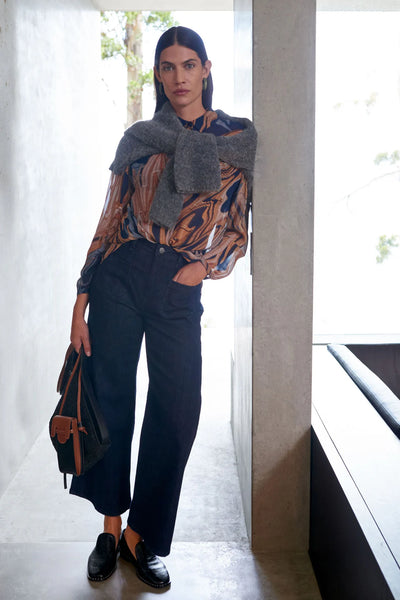 Elk - Eir Sheer Shirt - Brandr Print