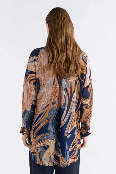Elk - Eir Sheer Shirt - Brandr Print