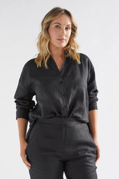 Elk the Label - Stilla Shirt - Black
