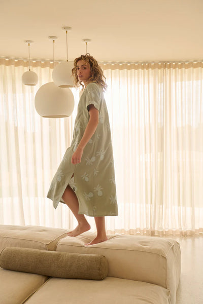 Kireina - Emily Dress - Pisatchio Green - KSM250001