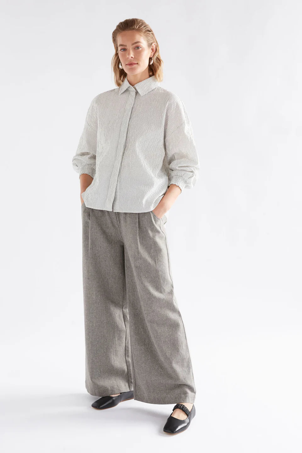 Elk the Label - Erden Shirt - White