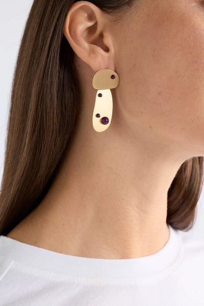 Elk - Erel Drop Earring - Gold