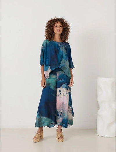 Florencia Phils - Hem Pleat Oversized Blouse