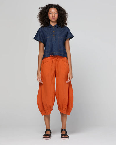 Boom Shankar - Fumiko Top - Dark Denim