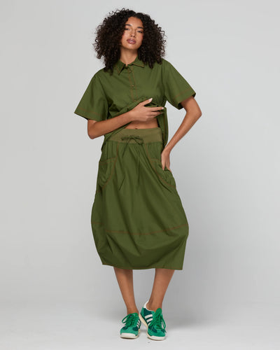 Boom Shankar - Guru Skirt - Chive