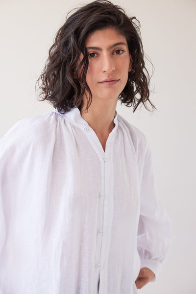 Eva's Sunday - Harper Shirt Dress - White