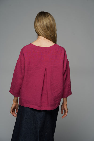 Muse - Hazel Top - Raspberry