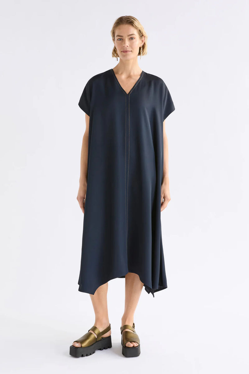 Elk the Label - Hullu Dress - Navy